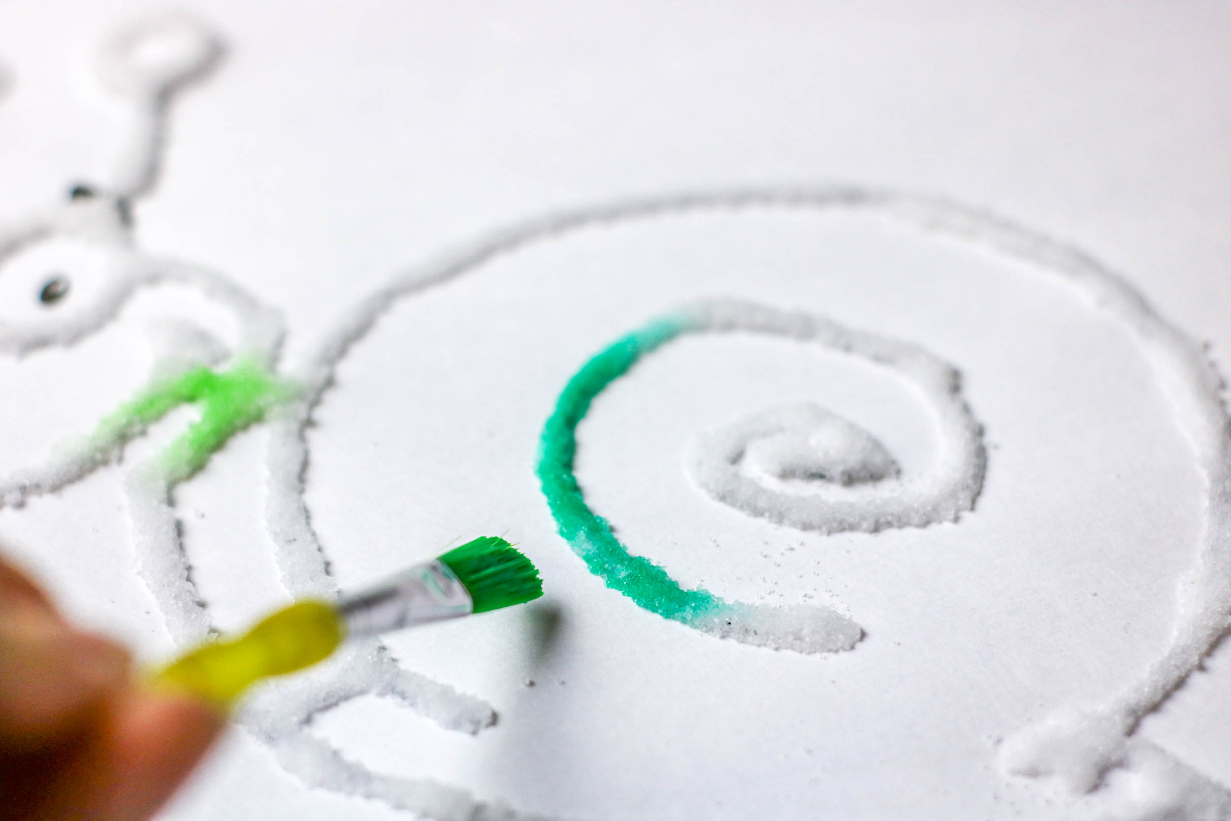 Easy and Fun Salt Paintings Craft ⋆ Dream a Little Bigger