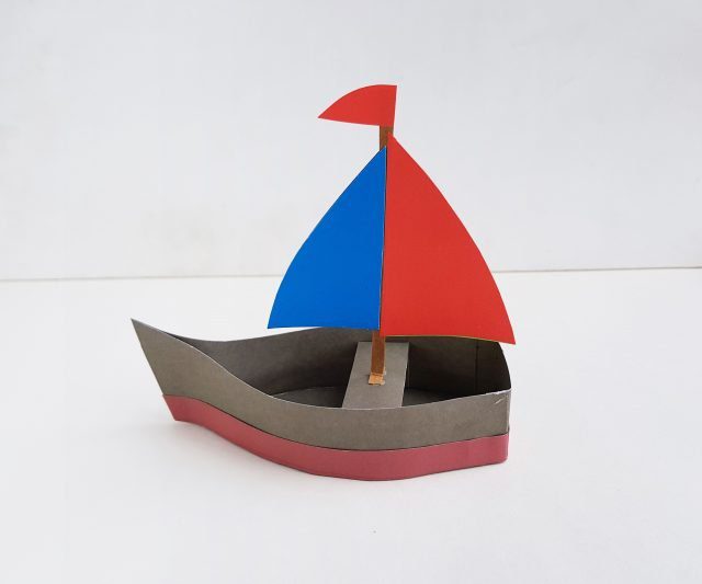 How to Make a Boat from Paper - Crafts Kids Love