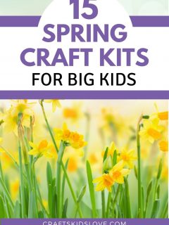 spring crafts for big kids