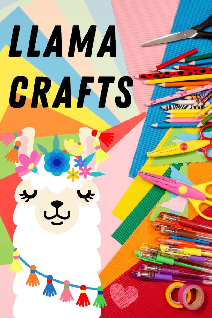 llama arts and crafts projects for tweens